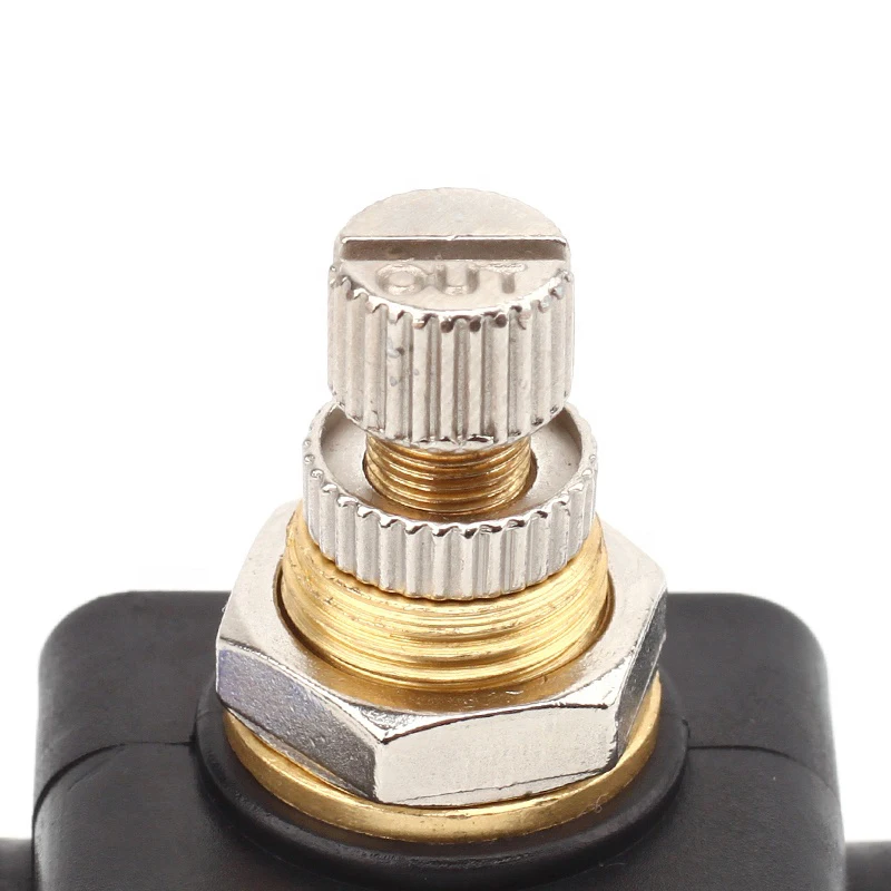 Пневматический соединитель дроссельной заслонки серии LSA 4-12 с контролем