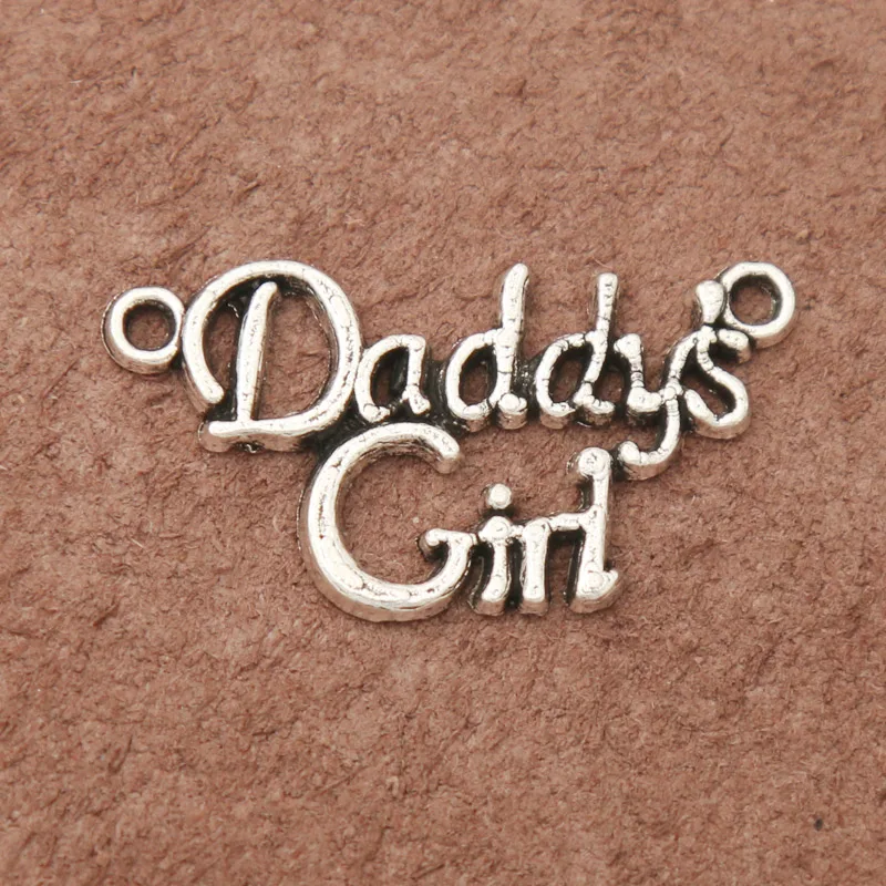 Модные подвески RAINXTAR в античном стиле серебряного цвета из сплава с надписью