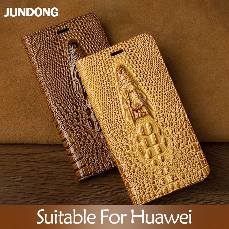

Flip Case For Huawei P10 P20 P30 lite Mate 10 20 lite Pro Y6 Y7 Y9 P Smart 2019 Cowhide Cover For Honor 7X 8X 9X 10 20 lite case