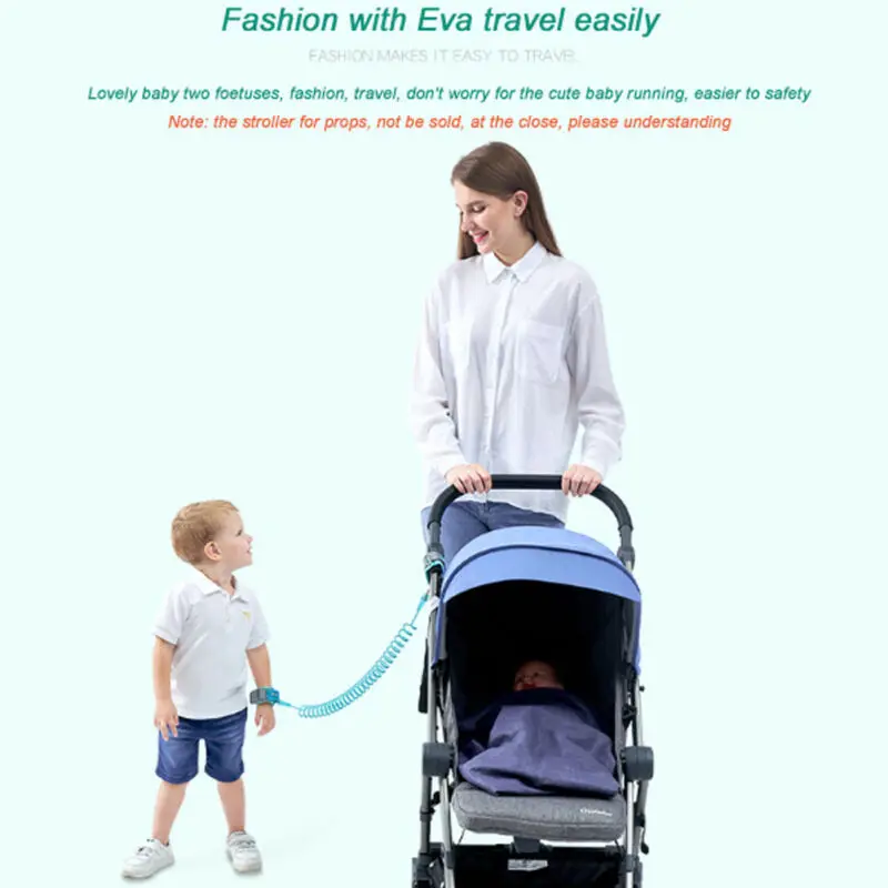 Брендовый детский ремень безопасности браслет с защитой от потери веревкой