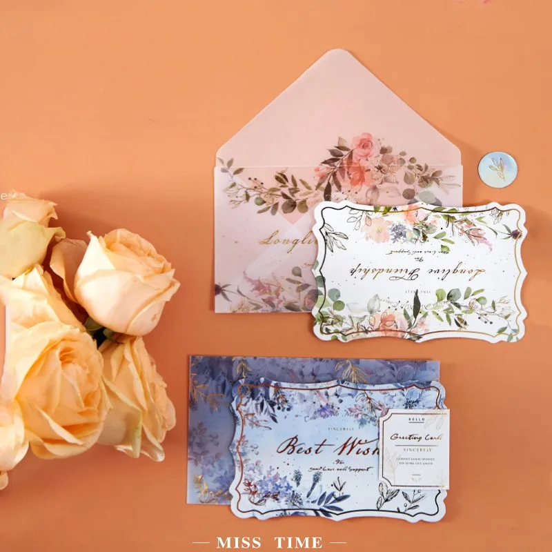 1 упак./лот высококачественный конверт с серной кислотой для свадебного