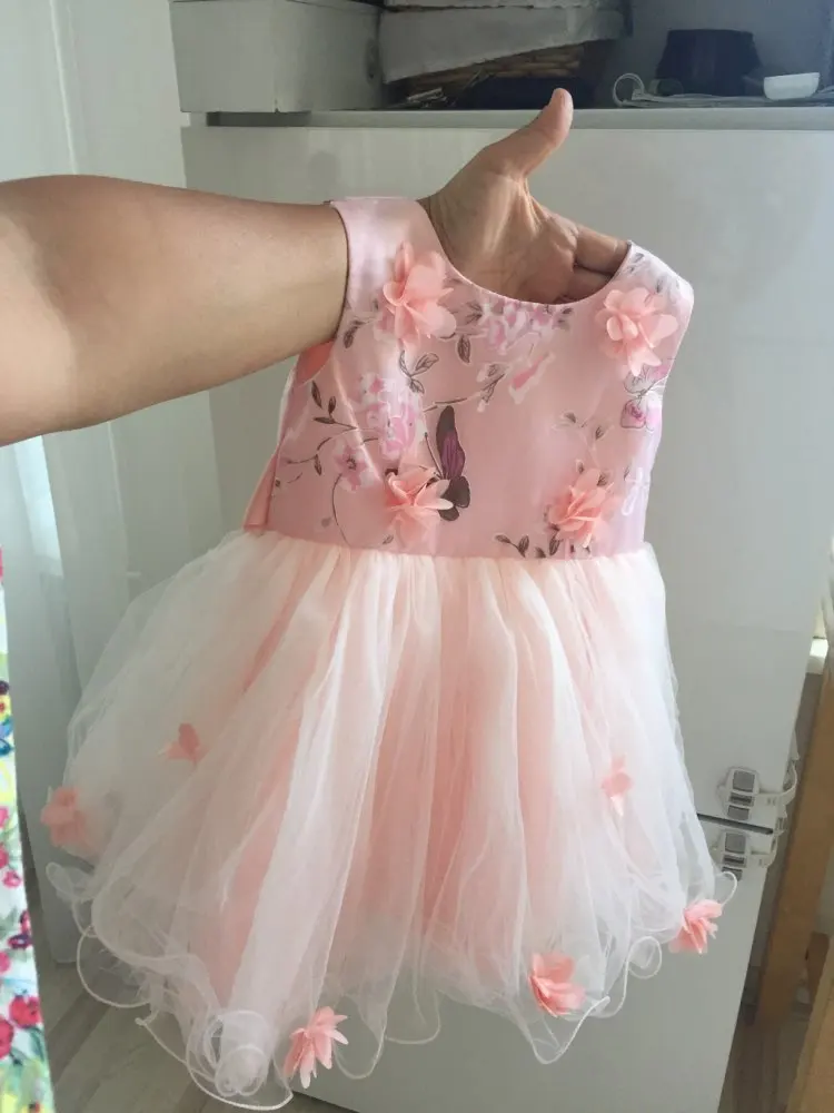 Детское платье с бабочками на Возраст 3 24 месяца|Платья| |