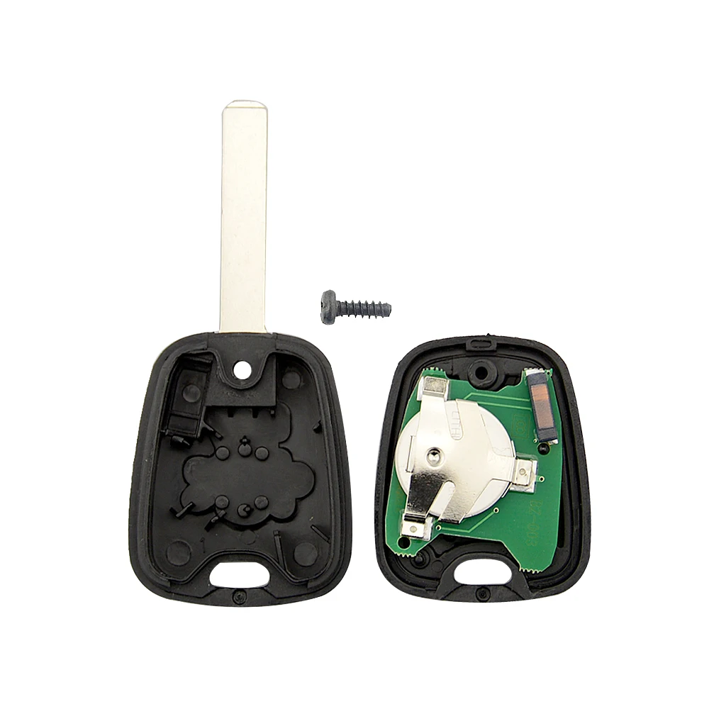 OkeyTech 433 МГц ID46 чип 2 кнопки автомобильный сменный дистанционный ключ для Citroen C1 C3