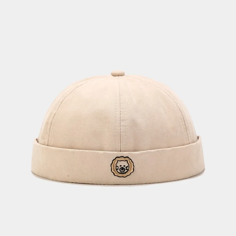 Brimless Hat Street Trend Hip Hop Versatile Spring and Autumn Man Cap Without Visor Men's Caps Beanies Hats Apparel Rap | Аксессуары