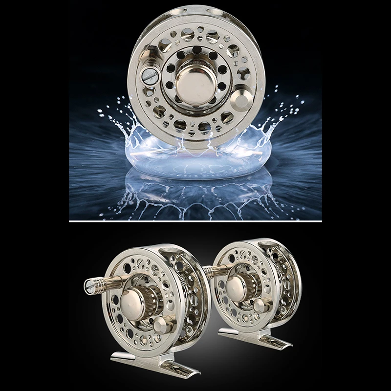 Катушка для подледной рыбалки нахлыстом катушка из алюминиевого сплава ловли