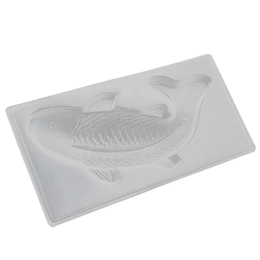 Домашний кухонный инструмент сделай сам 3D форма для торта Koi Fish шоколада желе