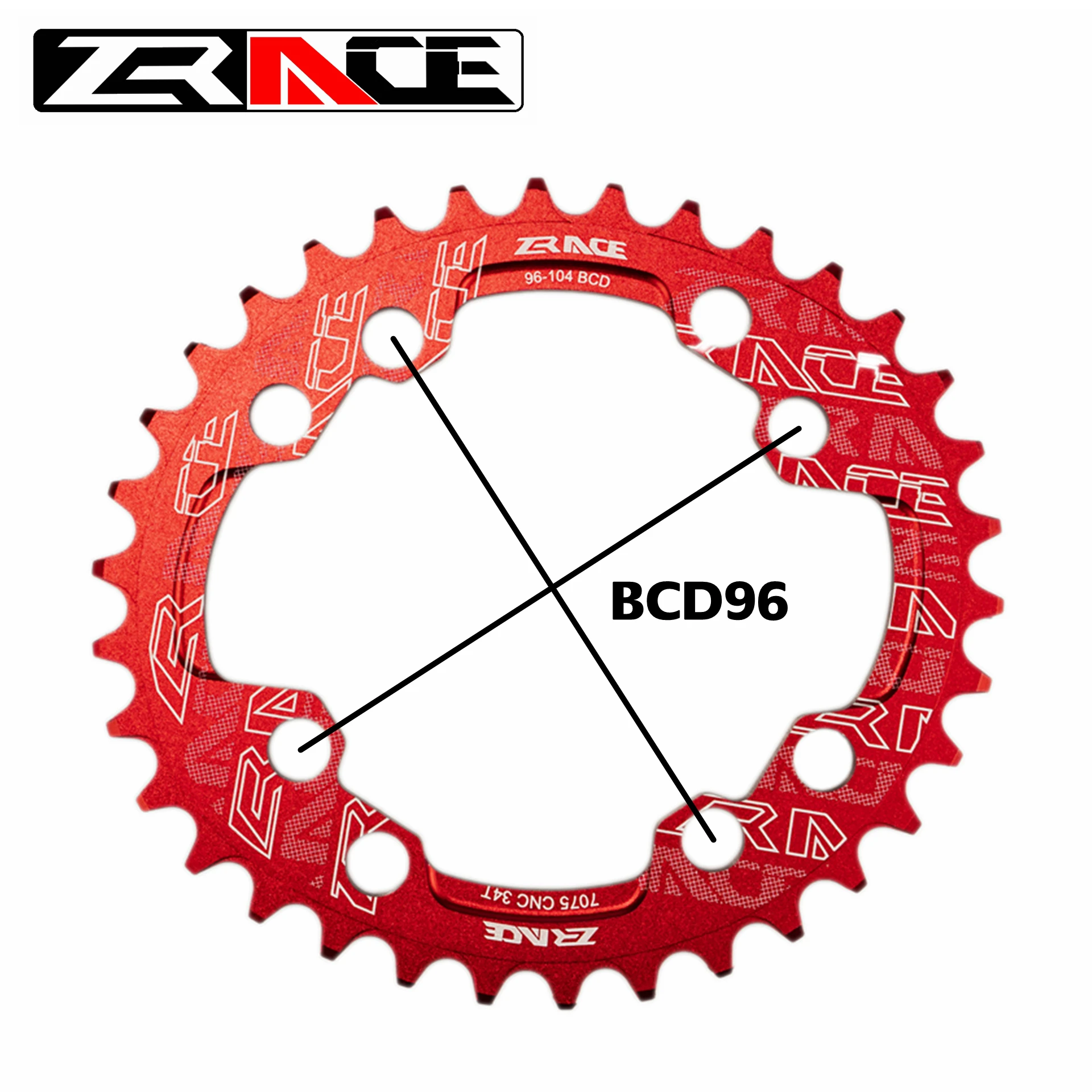 ZRACE BCD104 I BCD96 Uniwersalne Owalne шланговые Szerokie Tarcze 7075 процесс CNC Ze Stopu Aluminium Vickers-twardość 15 + для