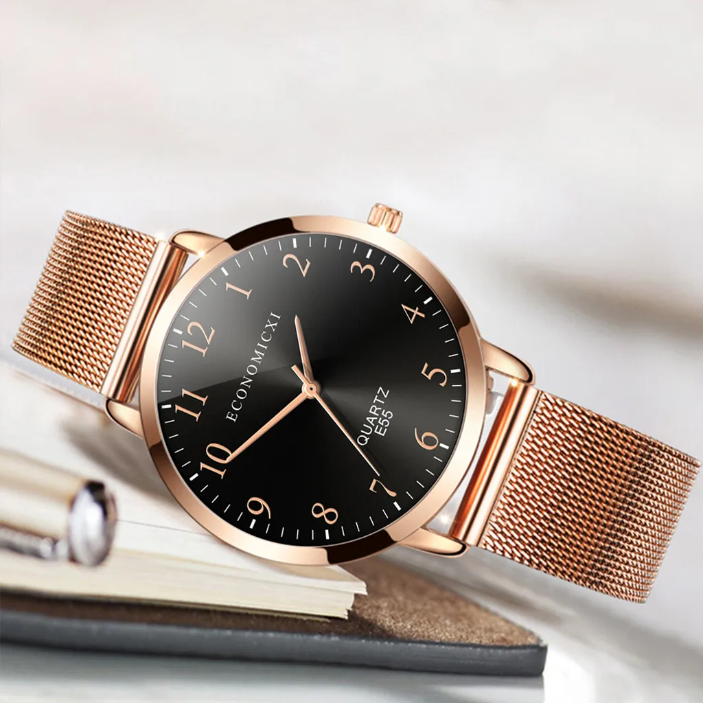 

Women's Quartz Watch Fashion Rose Gold Watch Luxury Mesh Strap New Style Multi-Color Hot Selling Elegant 50*