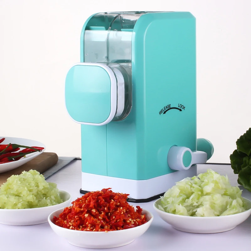 Домашняя ручная мясорубка с 6 креативными лезвиями из нержавеющей стали