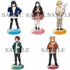 Аниме Демон Истребительница камадо Tanjirou Hashibira Inosuke Agatsuma Zenitsu одежды для досуга с принтом акриловая модель на подставке игрушечная тарелка Косплэй