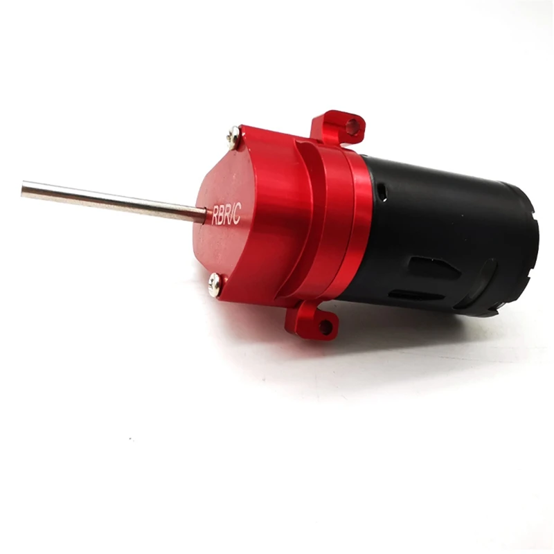 

Metal Transmission Gearbox with 370 Motor Red with RC Car Body Armor Surrounded Kits Decoration Cover Parts