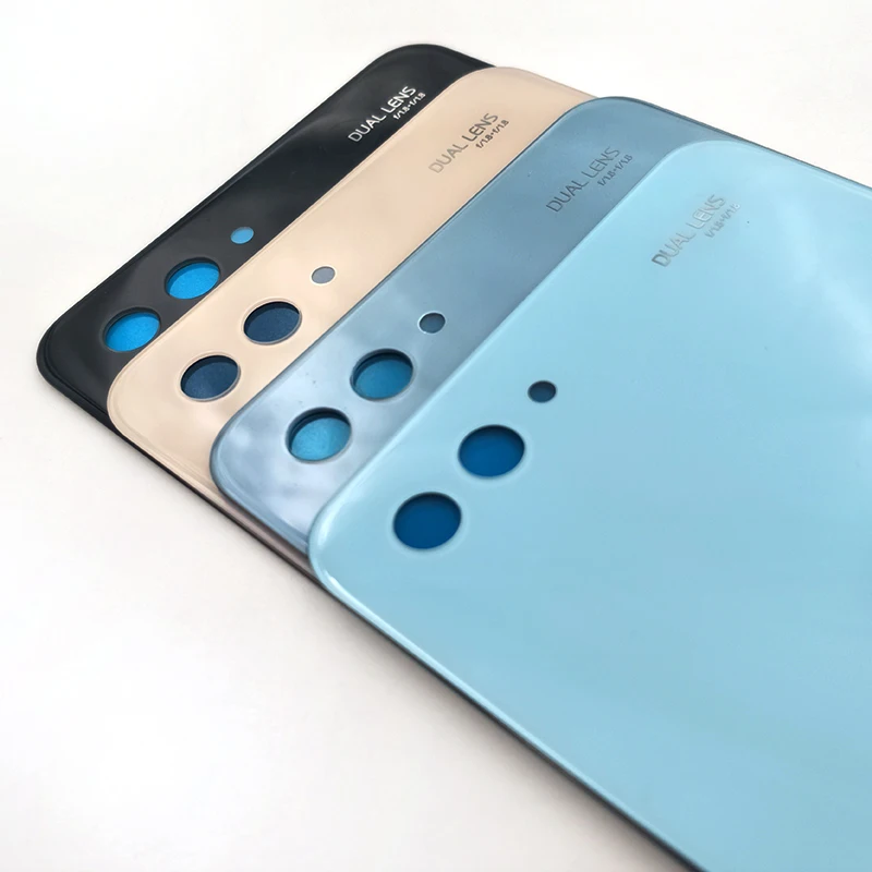 100% оригинальная задняя крышка батарейного отсека Huawei Nova 2S стеклянная дверь