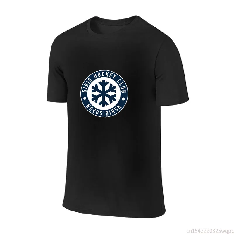 

Men T Shirt KHL Hockey Team Logo Printed T Shirt for Men Plus Size Sibir