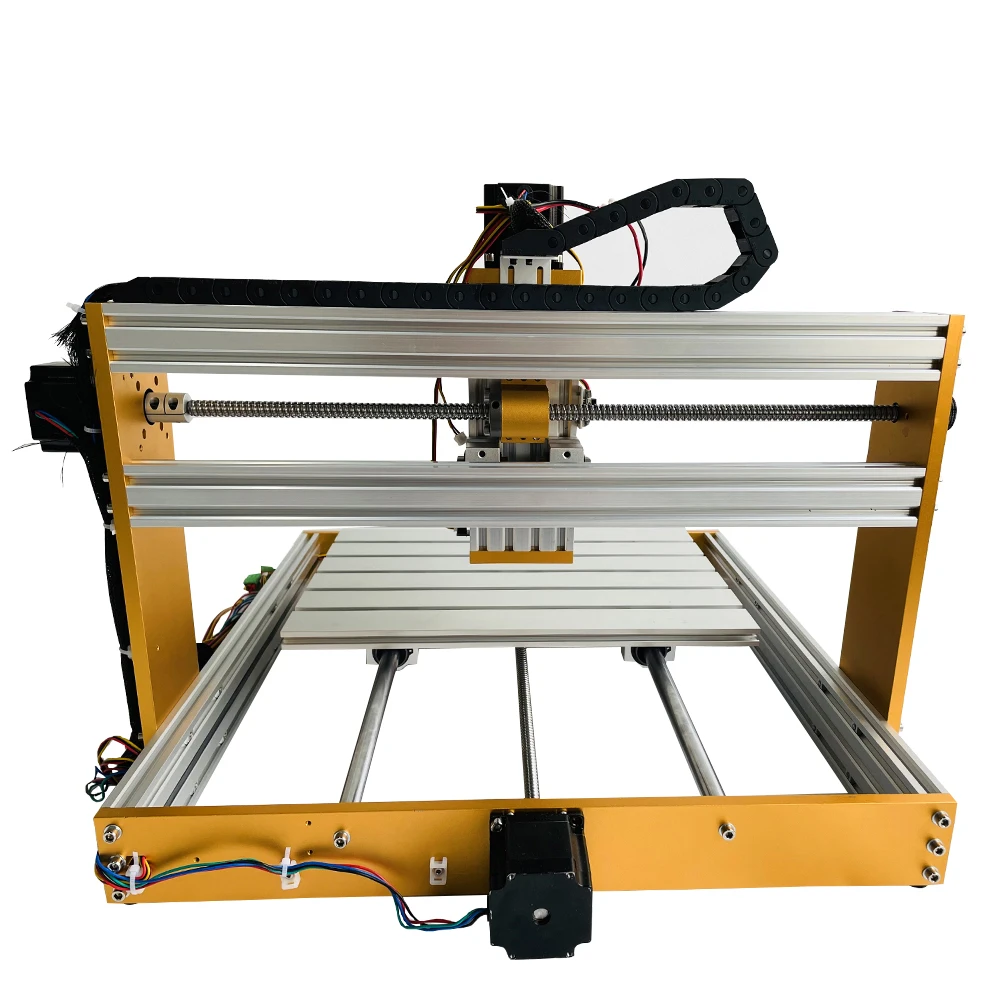 CNC 3040 Plus гравер с металлической рамой GRBL DIY Pcb фрезерный станок лазер + шпиндель 2 в 1