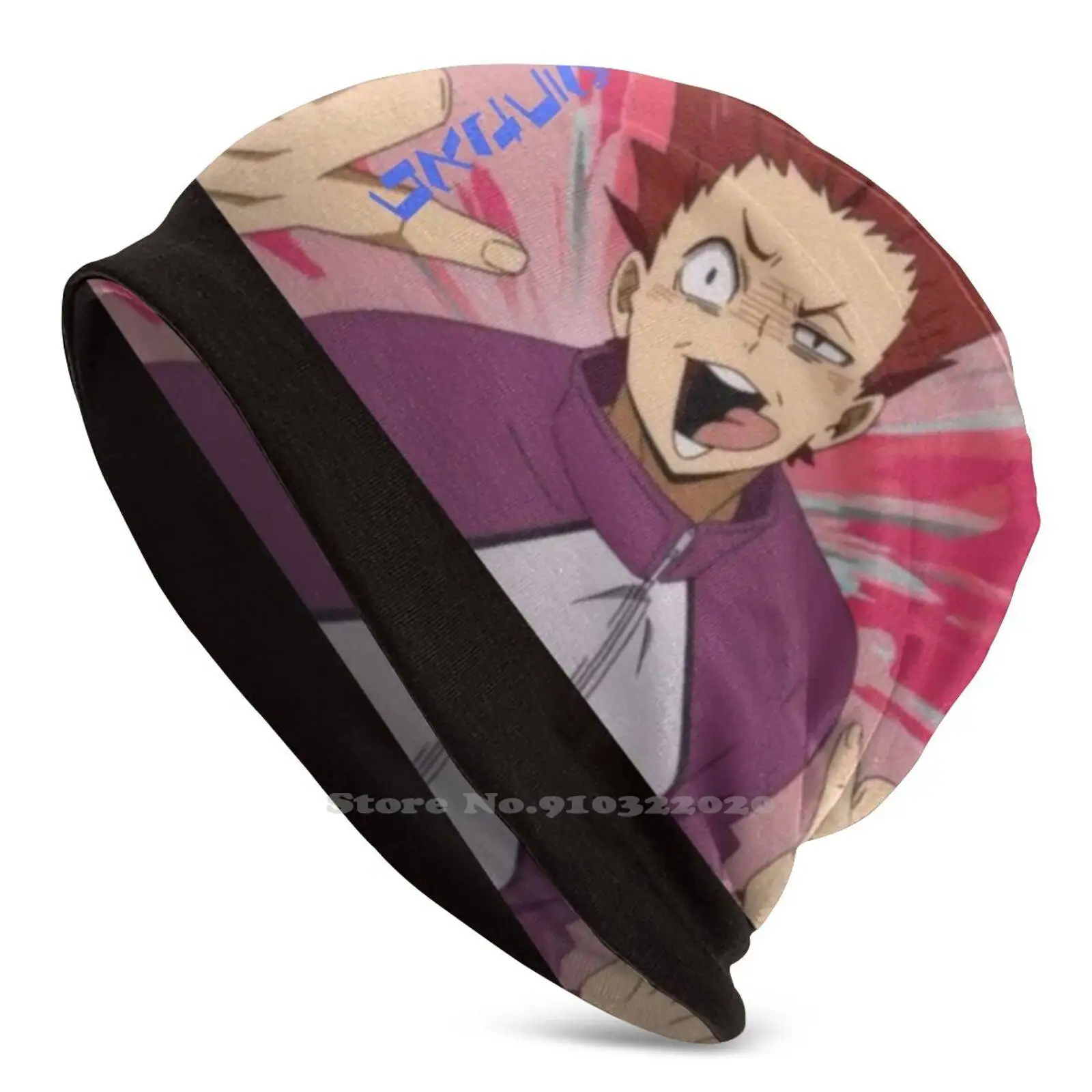 

Tendou унисекс шапочки и облегающие шапки ветрозащитная Кепка Tendou Аниме Haikyuu Tendou