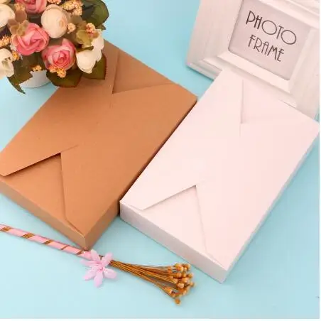 Коричневая и белая фотография Подарочная коробка упаковка для конфет бумажная