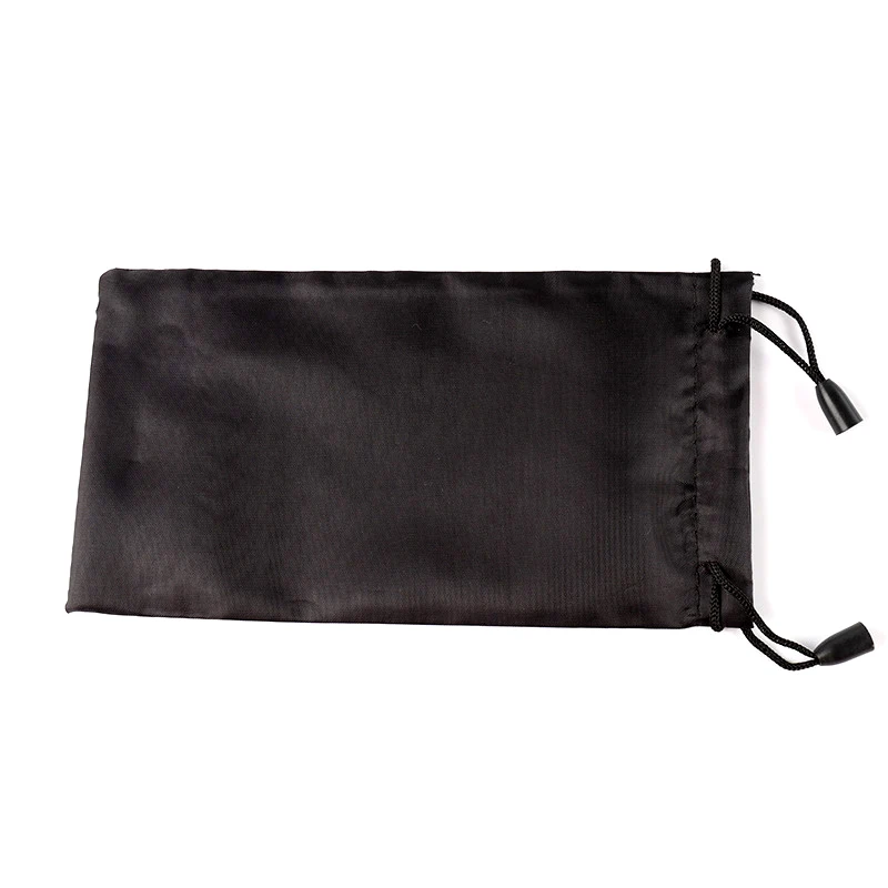 Чехол для очков JASPEER черная тканевая сумка солнцезащитных с логотипом на заказ