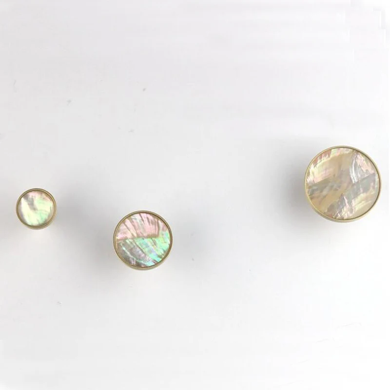 Бесплатная доставка (4 шт./лот) индивидуальная Скандинавская латунная дверная