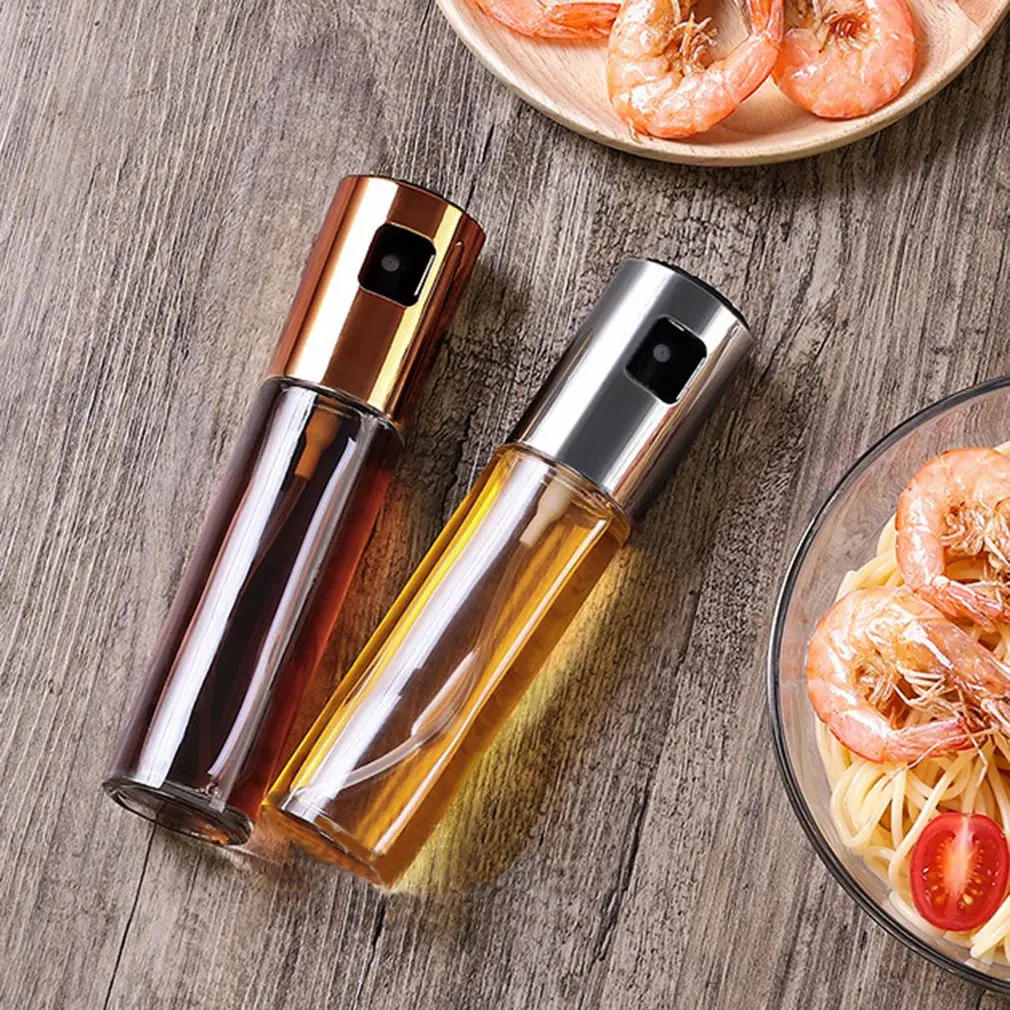 Новый кухонный набор диспенсер для масла стеклянная бутылка смешивания приправ