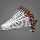 Материалы для вязания крабов и креветок, коричневые 50 шт. в упаковке