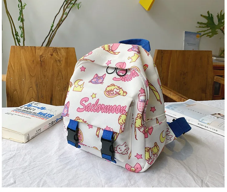 Аниме Сейлор Мун школьная сумка на плечо Косплей рюкзак Мультфильм Повседневный