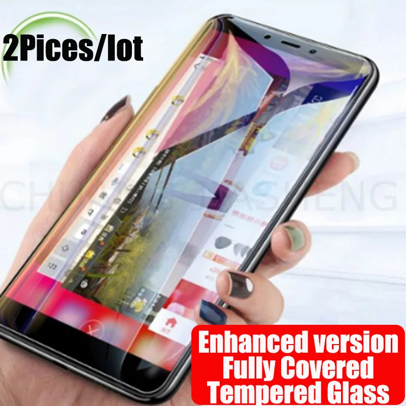 9H полное покрытие из закаленного стекла для Xiaomi 5 5splus 5x A1 Защитная пленка экрана 6