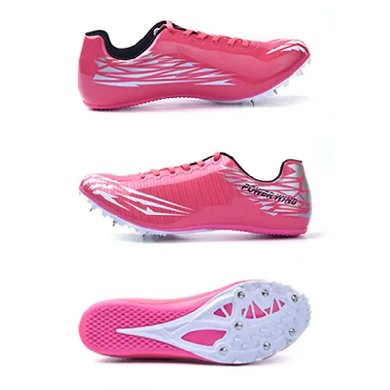 

New Couple Running Spikes for Track Brand Men And Women Shoes Non-Slip Shoe Men Health Super Light Track And Field Spikes
