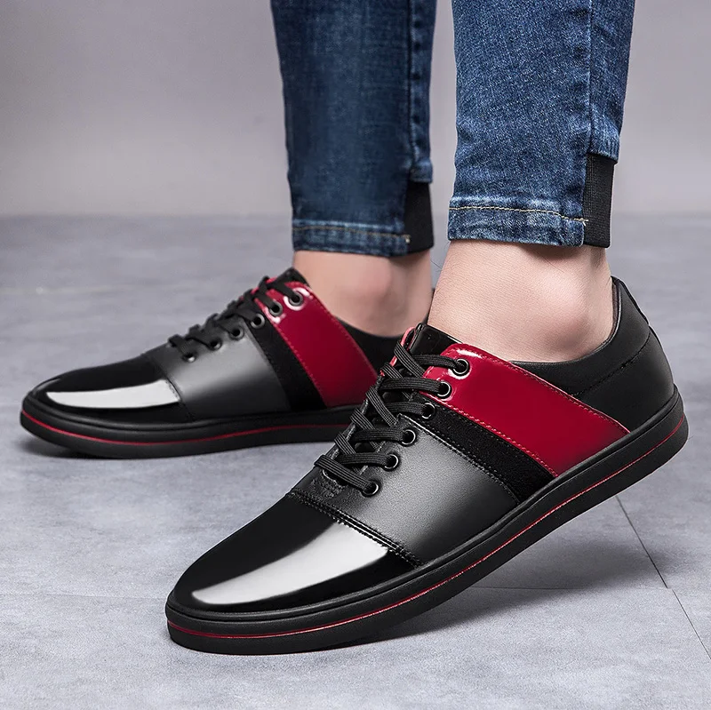

Men's Casual Wear Zapatos Casuales Para Hombre De Cuero Men's Casual Leather Shoes Men Mens Fashion Causal For Spring