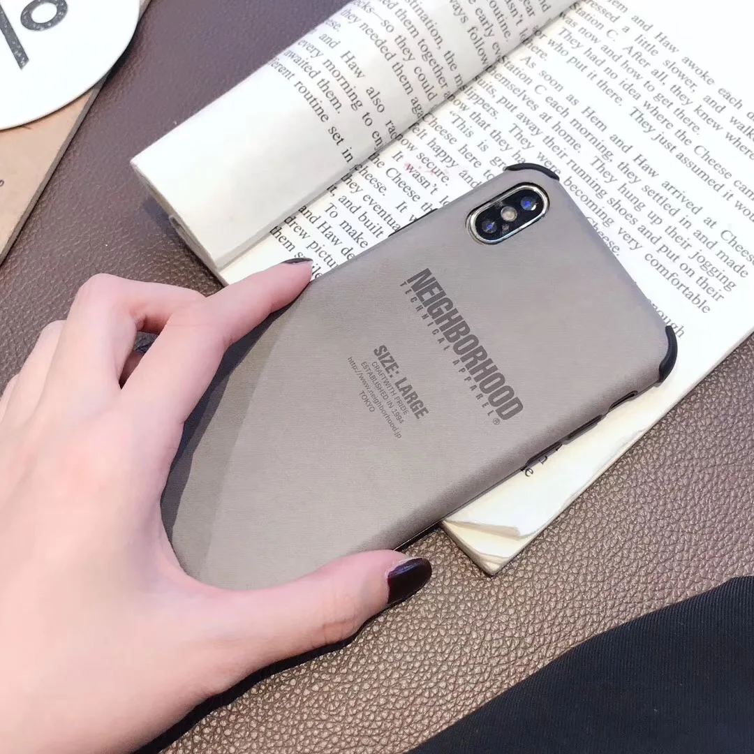 Japan Street trend Neighborhood Sports fashion Hard Phone Case For Apple iPhone 11 Pro X XS Max Xr 7 8 6 S Plus Back Cover |