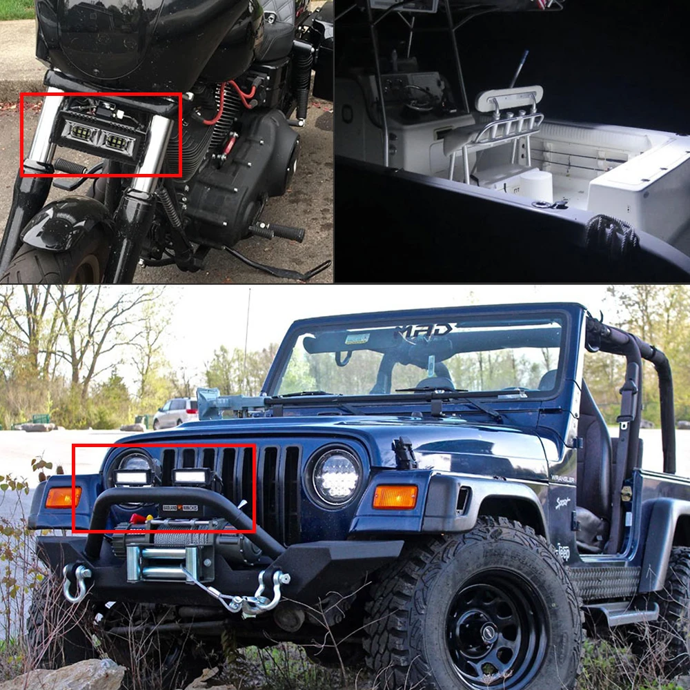 5 дюймов рабочий светильник прожектор светодиодный диджейский луч при 12V 24V для