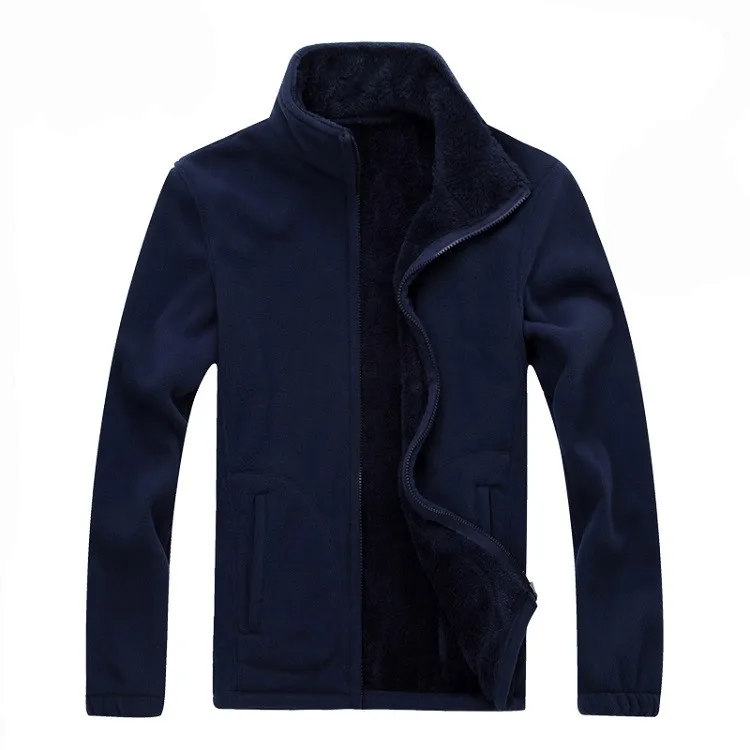 Зимняя мужская однотонная утепленная одежда Chaqueta Hombre мужские флисовые куртки из
