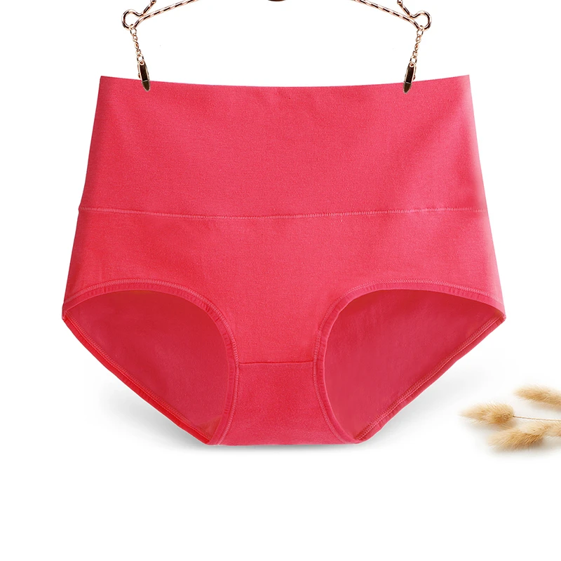 Женские трусы удобное хлопковое нижнее белье с завышенной талией женские