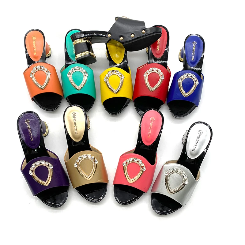 FABIO PENNY Летние Стильные туфли из искусственной кожи на среднем каблуке со