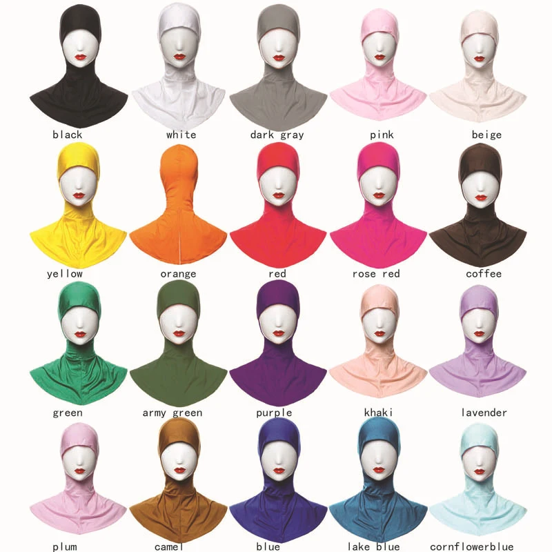 

HaleyChan Turbans для женщин, мусульманские головные уборы для женщин, головная оболочка для детской одежды, Khimar
