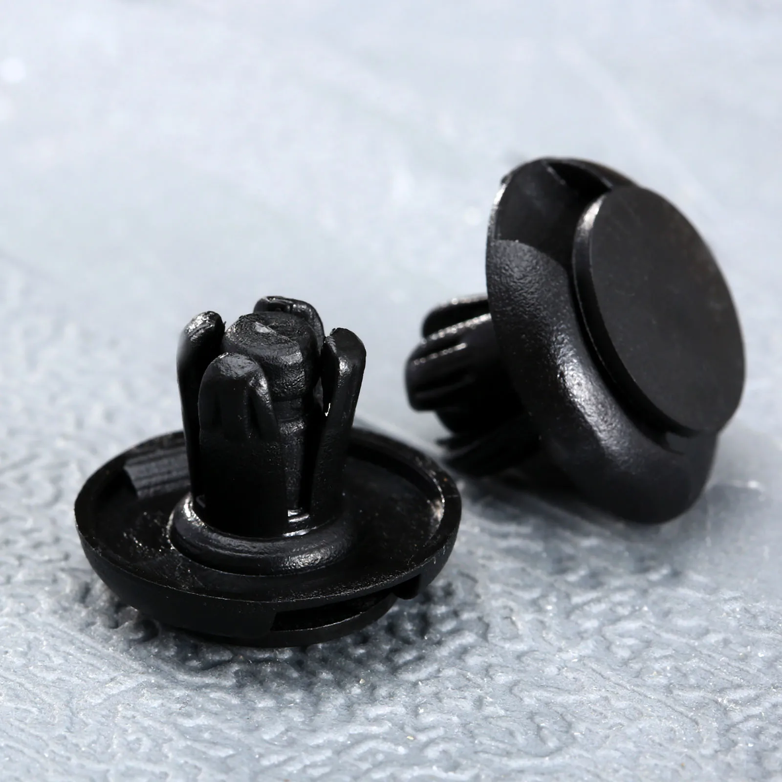 

50Pcs Auto Fasteners Clip Fit 8mm Hole Front Fender Bumper Retainer Clip Push Engine Cover Pad Door Trim Panel Clip For Honda