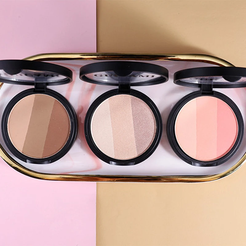 Хайлайтер для лица пудра макияж минеральный пигмент матовые минералы Палитра