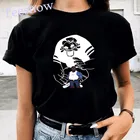 Женская футболка с принтом игры Gorillaz, летние топы, модная футболка, Повседневная футболка в стиле Харадзюку, футболка с коротким рукавом и графическим принтом, белая женская футболка