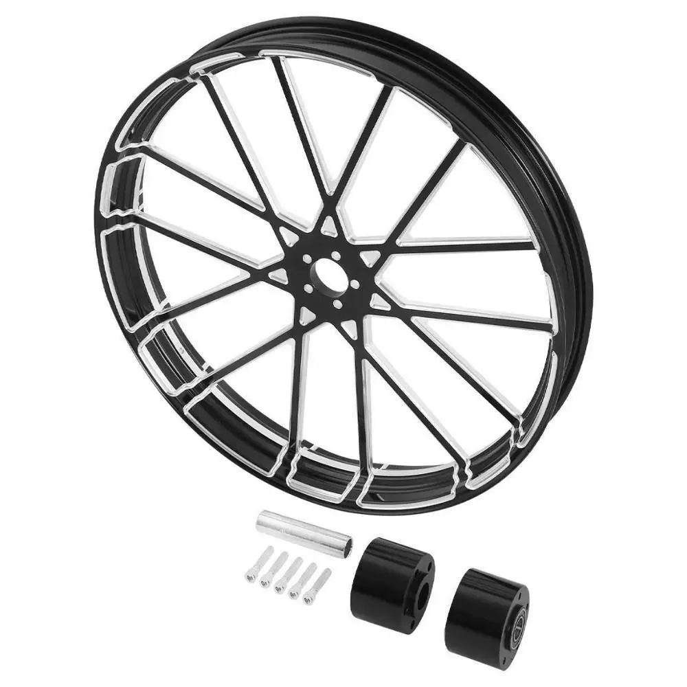 Мотоцикл 18 30 ''передний обод колеса концентратор двойной диск для Harley Touring Road