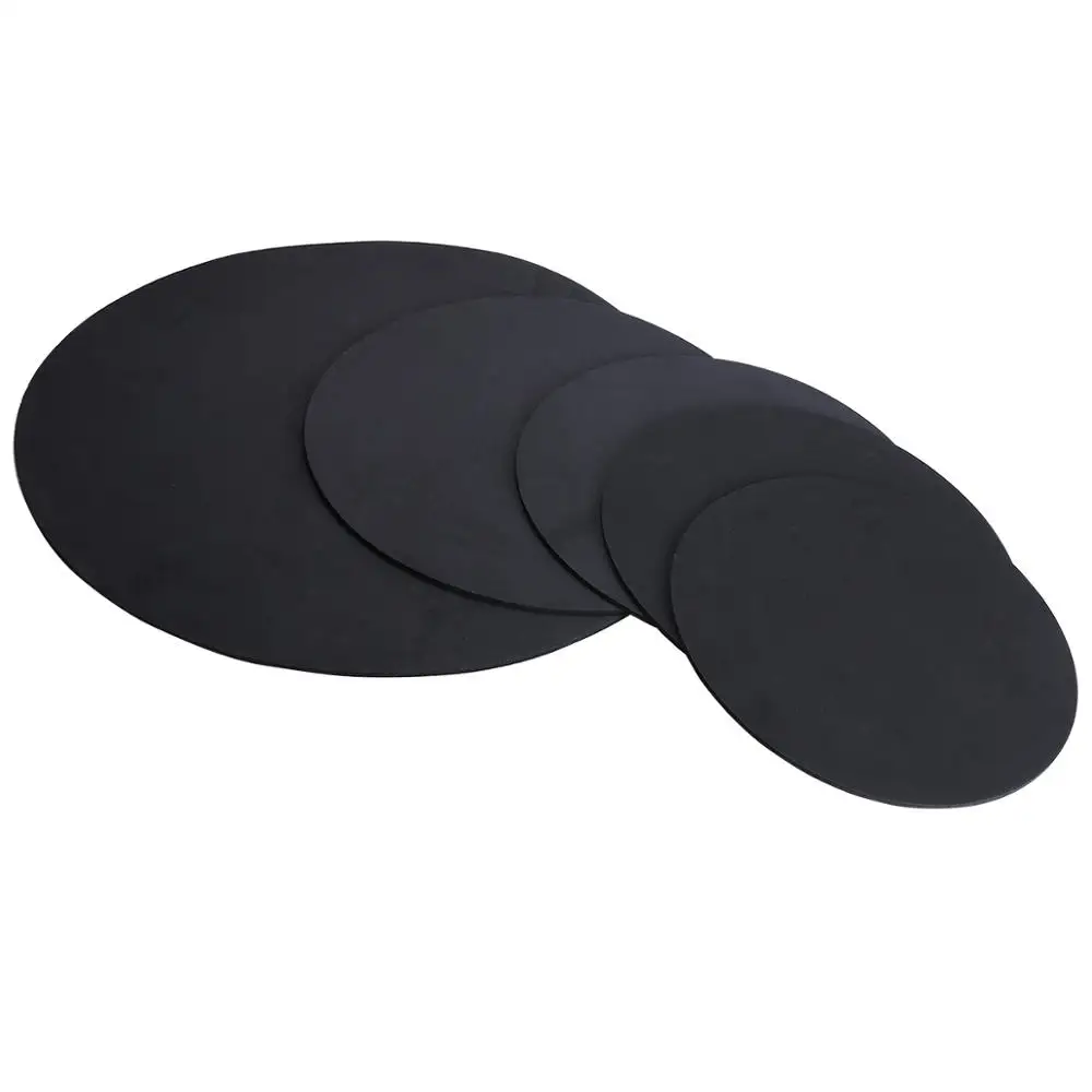 10pcs Rubber Foam Drum Snare Folding Sound Off Tool Accessories Practical Mute Silencer Pad Kit Bass Percussion | Спорт и
