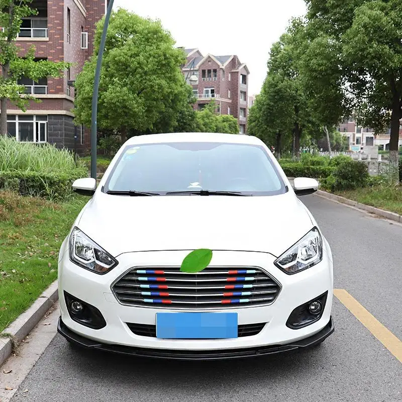 

Voiture Protector Sticker Car Decoration Front Bumper Lip Spoiler Auto Styling Moulding 2015 2016 2017 2018 2019 FOR Ford Escort