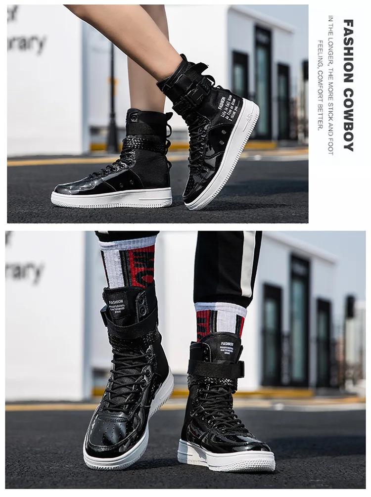 Женская и мужская обувь на каждый день; ботинки «мартенс» обувь на плоской подошве; уличные кроссовки для путешествий с высоким берцем дышащая обувь для занятий хип-хопом на улице Танцы лаверы, обувь для бега