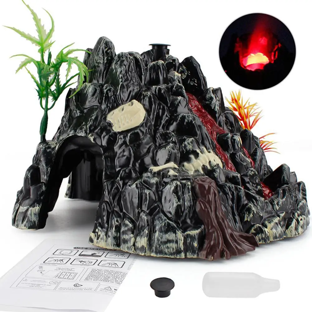 RCtown детская игрушка Спрей модель вулкана имитация сцены эксперимент с