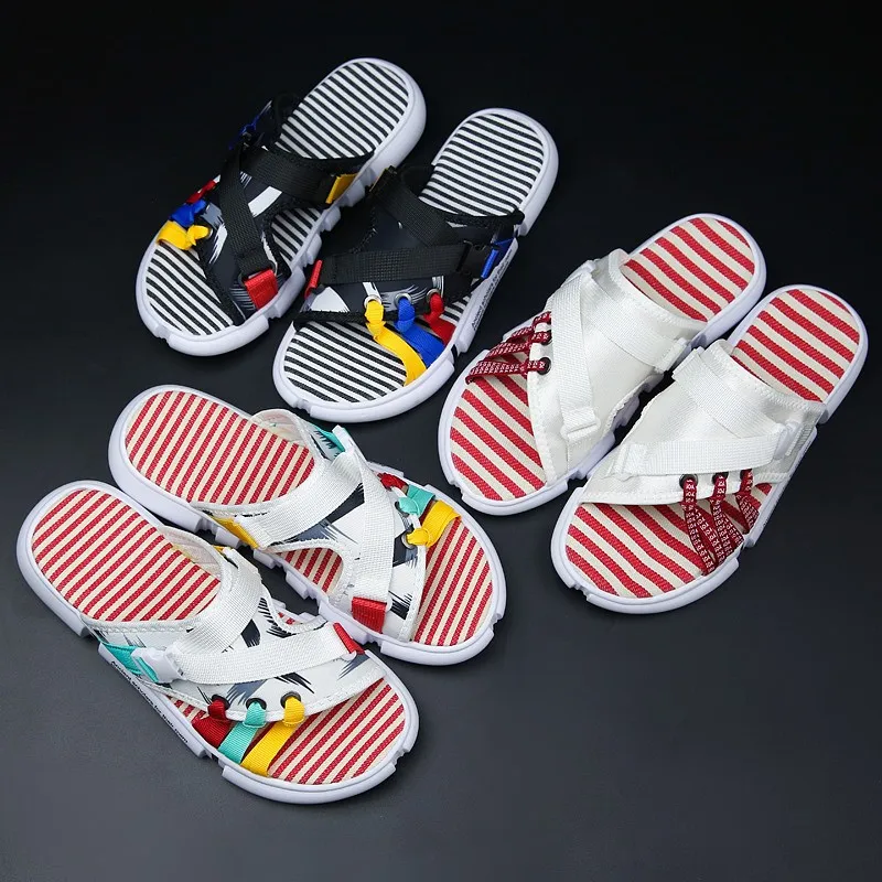 

Luxury Men's Summer Shoes Men New 2021 Soft Trend Simplicity Handmade Designer Breathable Sandy Beach Wear-resistant Fashion