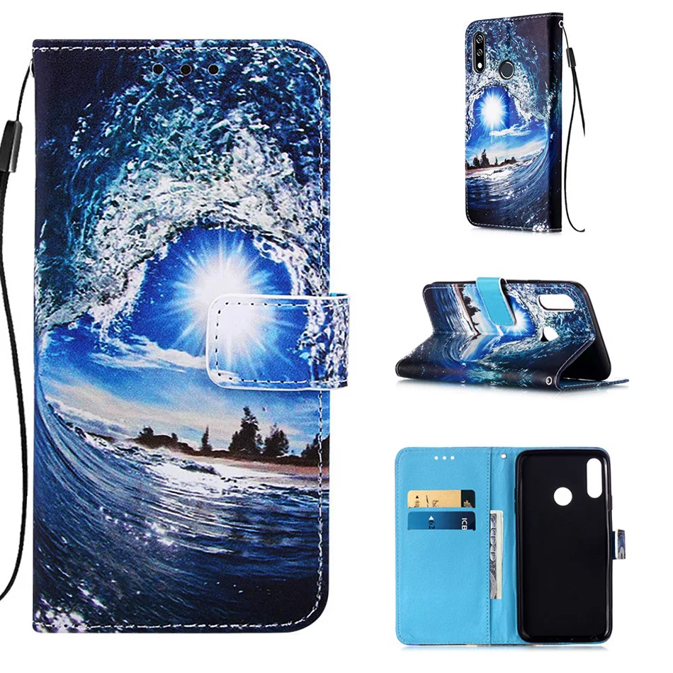 Мультяшные флип чехлы из искусственной кожи для телефона LG Stylo 5 Plus Q Stylus Aristo 2 W10 W30