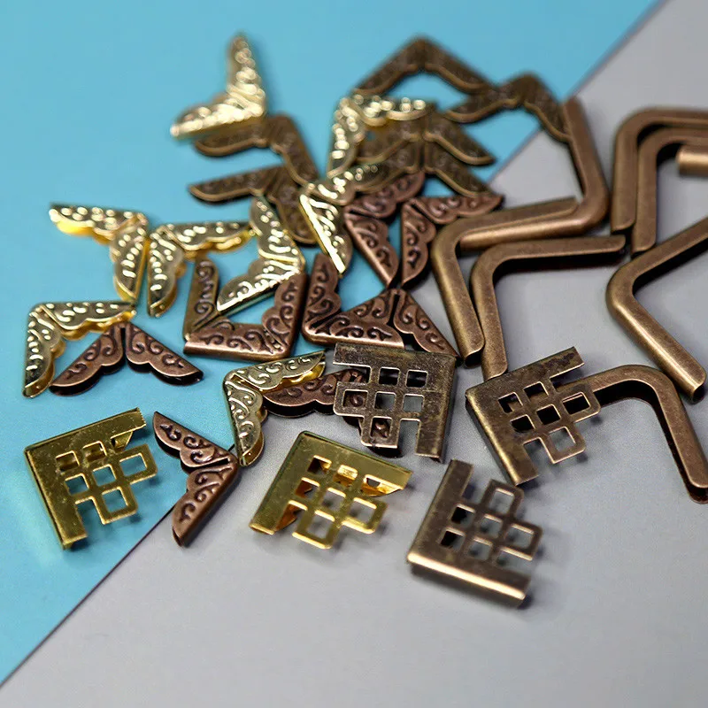 Eastshape 8 шт металлические уголки для книг Скрапбукинг Фотоальбомы меню Угловые