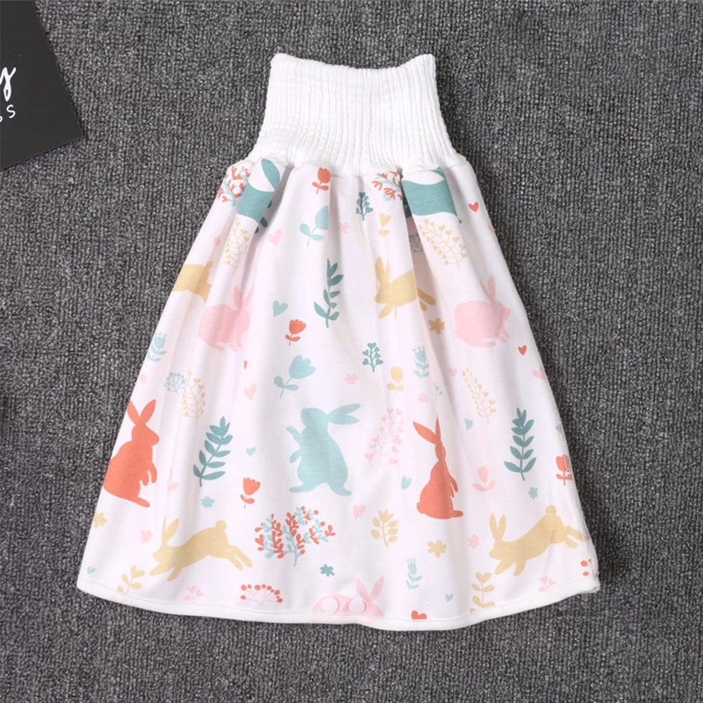 

Comfy Cute Infant Children Waterproof Pants Gift Washable Reusable Absorbent Shorts Prevent Leakage Baby Diaper Skirt High Waist