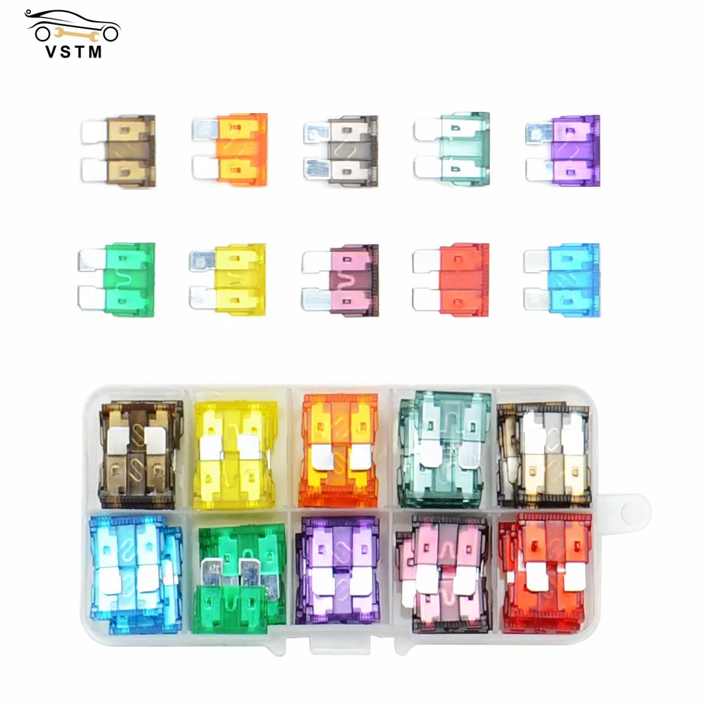 

Бесплатная доставка Автомобильные предохранители 2A 3A 5A 7.5A 10A 15A 20A 25A 30A 35A с коробкой зажим в ассортименте Грузовик Авто Лезвие Тип предохрани...