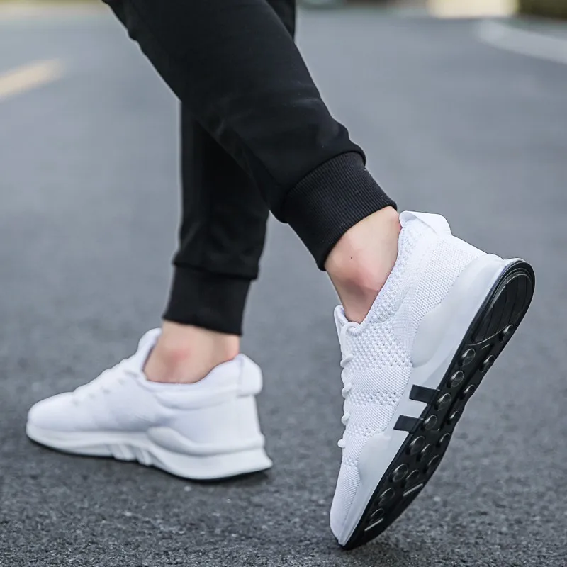 Новинка модная мужская обувь кроссовки из сетчатого материала дышащая мужские