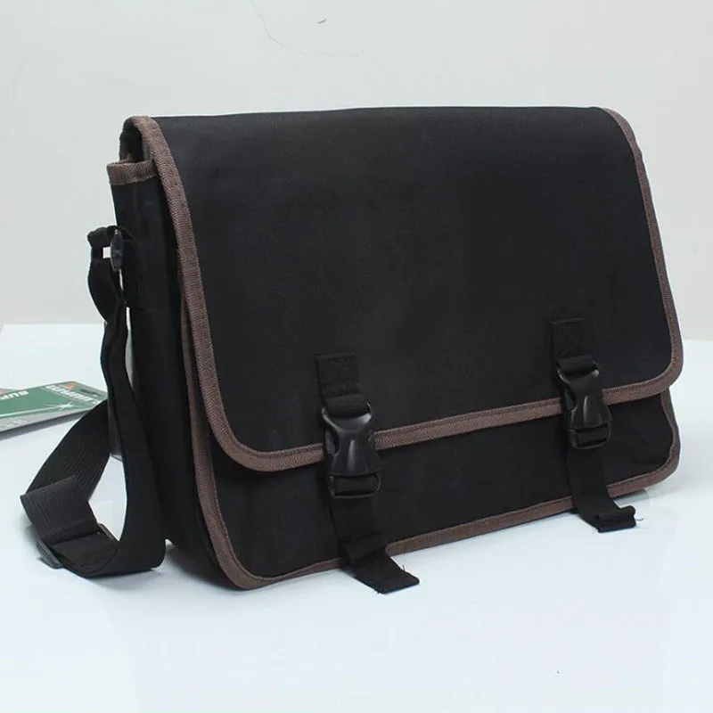 

Portable Satchel Belt Kit Multifunction Kit Storage Bag Hardware Electrician Repair Kit Storage Box Double Canvas Bag Tool Bag