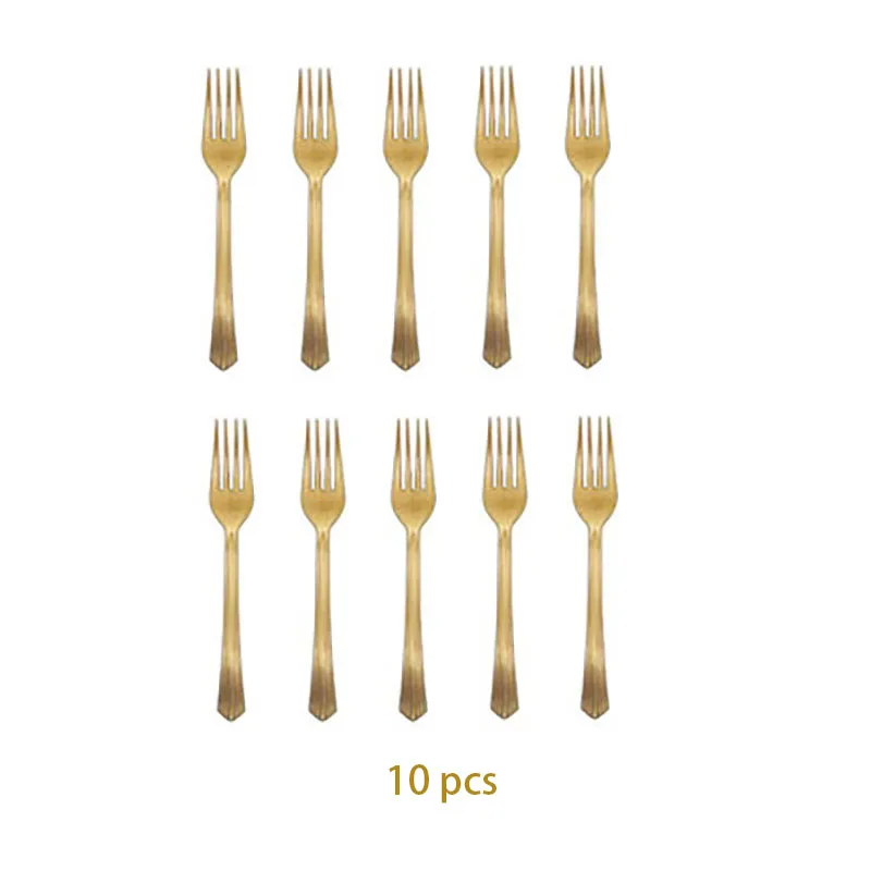 

Disposable Birthday Party Decoration Party Tableware Paper Plate Cup Gold Powder Adult Wild Birthday Tableware Set